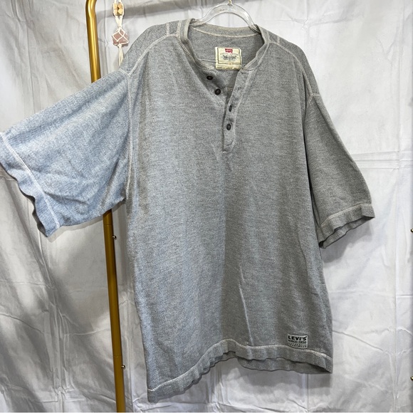 VINTAGE CALVIN KLEIN ribbed knit tee - Picture 2 of 7